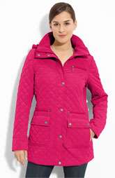 Calvin Klein Quilted Jacket with Detachable Hood