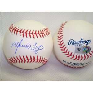 Alfonso Soriano Signed Baseball