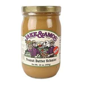 Jake & Amos Peanut Butter Schmier Amish  Pint 16 oz  