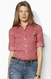 Lauren by Ralph Lauren Roll Sleeve Shirt $89.50