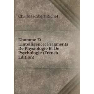   Et De Psychologie (French Edition): Charles Robert Richet: Books