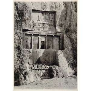  1937 Tomb Darius I the Great King Persia Naqsh e Rustam 