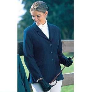  Devon Aire Ladies Concour Coat 10 Navy Pinstripe Pet 