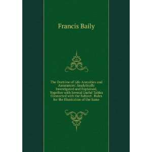   Subject . Rules for the Illustration of the Same Francis Baily Books
