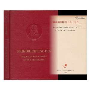   der geschichte / Friedrich Engels Friedrich (1820 1895) Engels Books