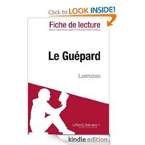 Le Guépard de Lampedusa (Fiche de lecture) (French Edition): Julie 