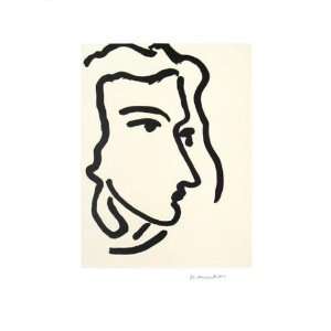  Nadia Regardant a Droite Femme III by Henri Matisse. Size 