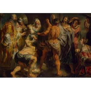 Hand Made Oil Reproduction   Jacob Jordaens   32 x 22 inches   Sts 