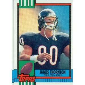  1990 Topps #374 James Thornton   Chicago Bears (Football 