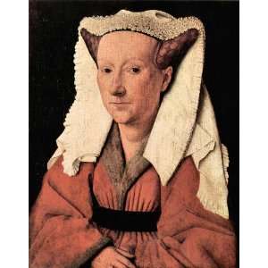 Portrait of Margaretha van Eyck by Jan Van Eyck canvas 