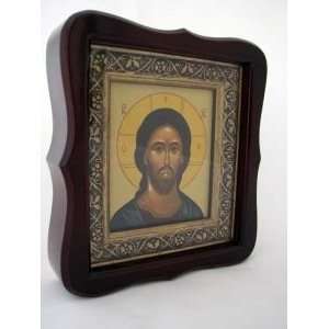 JESUS CHRIST Orthodox Icon Wooden Frame Canvas (7x8x2inch 18x20x4 