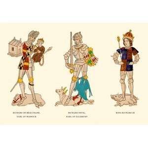   30 stock. Richard De Beauchamp, Richard Nevil, and King Richard III