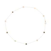Jennifer Meyer Gold & Diamond Circle Necklace