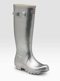 Hunter   Metallic Original Rain Boots    