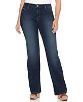Levis Plus Size Jeans, 512 Perfectly Shaping Straight Leg Milky Night 
