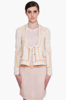 Proenza Schouler U Neck Tweed Jacket for women  