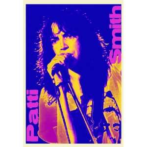 Patti Smith Poster   Punk Rock Legend