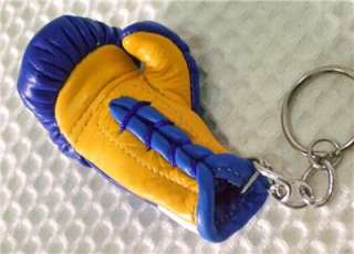 Twins Muay Thai Boxing Glove BY Model Premium Key Chain  