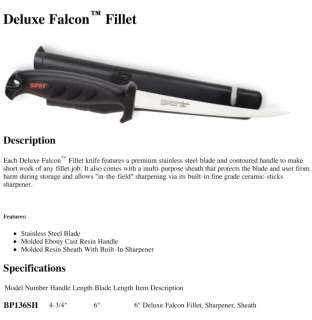 Rapala Deluxe 6 Falcon Fillet Knife  