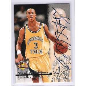 Stephon Marbury 1996 97 Score Board Autographed Signed Rookie 