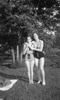 Girls in Sexy Swimsuits 1940s Pinup Negative Bathing Beauty 2030 