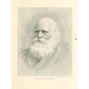  1894 Print William Cullen Bryant 