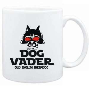   Mug White  DOG VADER : Old English Sheepdog  Dogs: Sports & Outdoors
