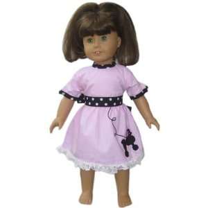   New Poodle Dress Outfit Fit American Girl Doll clothes Toys & Games