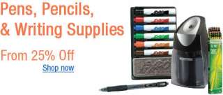 Pens, Pencils & Writing Supplies From 25% Off