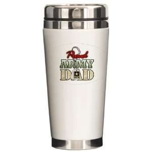 Ceramic Travel Drink Mug Proud Army Dad 