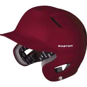 Easton Senior Natural Grip Maroon Batting Helmet   Baseball Batting 