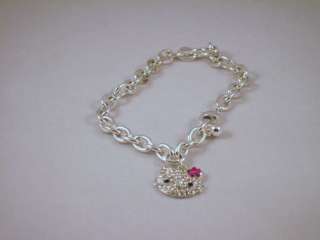 Sanrio Hello Kitty Crystal Charm Bracelet by Avon  