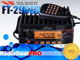 NEW YAESU FT 2900R VHF 75W 2M Mobile Transceiver Radio  