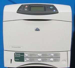 HP 4250n Laserjet printer refurbished 0829160414430  