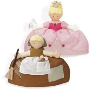   American Bear Fancy Prancy Topsy Turvy Doll Cinderella Toys & Games