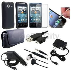 8in1 Accessory Case Charger Bundle For HTC EVO Shift 4G  