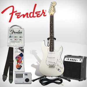  Fender Starcaster Electric Guitar   High gloss White 