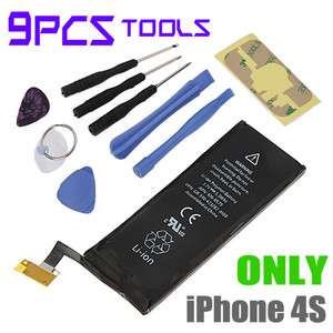   7V Li ion Internal Battery Replacement Part + Tools for iPhone 4S ONLY