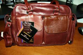Lambskin Leather Satchel / Messenger Bag / Italian Leather satchel 
