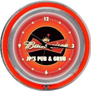   Neon Clock   Personalized   Game Room Products Neon Clocks Beer Logos