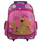 Scooby Doo ROLLING BIG Backpack Bag Tote Luggage Pink
