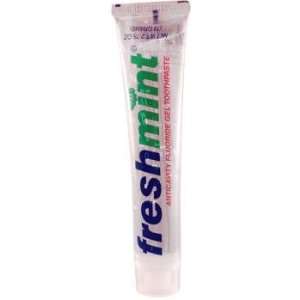  New   2.75 oz Freshmint Clear Gel Toothpaste Case Pack 144 