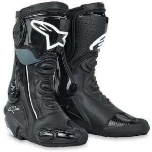  Alpinestars S MX Plus Racing Boot , Color Black, Size 38 
