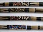 Authentic Bamboo Rain stick Handcarvings Dot Paintings  