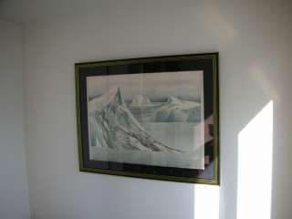 listed canadian roslyn swartzman rca ltd ed print arctic landscape