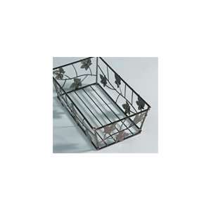    Bronze Basket For Holding Guest Hand Towels: Home & Kitchen