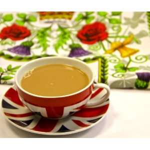   Elizabeth Diamond Jubilee 2012 Tea Towel. Union Jack