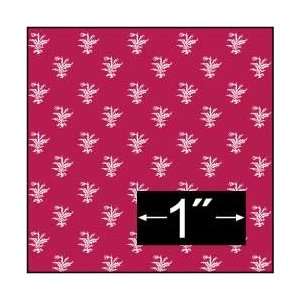  Dollhouse Miniature Wallpaper: Thistle Red: Everything 