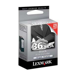 Lexmark No.36xla High Yield Black Ink Cartridge   Black (18c2190 