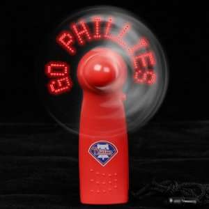   Philadelphia Phillies Light Up Handheld Message Fan